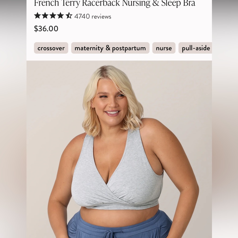 XXL BUSTY Kindred Bravely Nursing Bras Set of 2